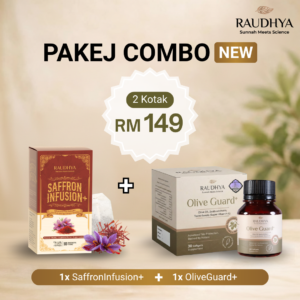 PAKEJ SAFFRON + OLIVEGUARD
